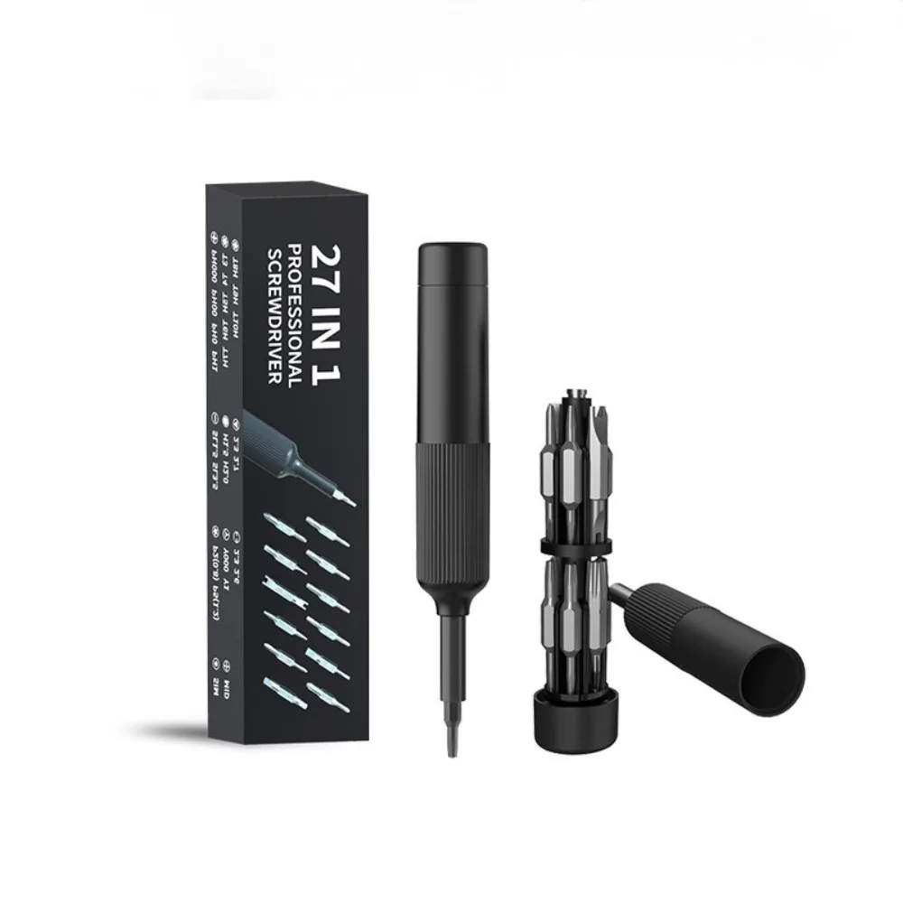 27 in 1 Precision Screwdriver Set  Magnetic Bits Pen Style Manual Repair Tools Kit for Eyeglass Watch PC Jewelers Laptop iPhone