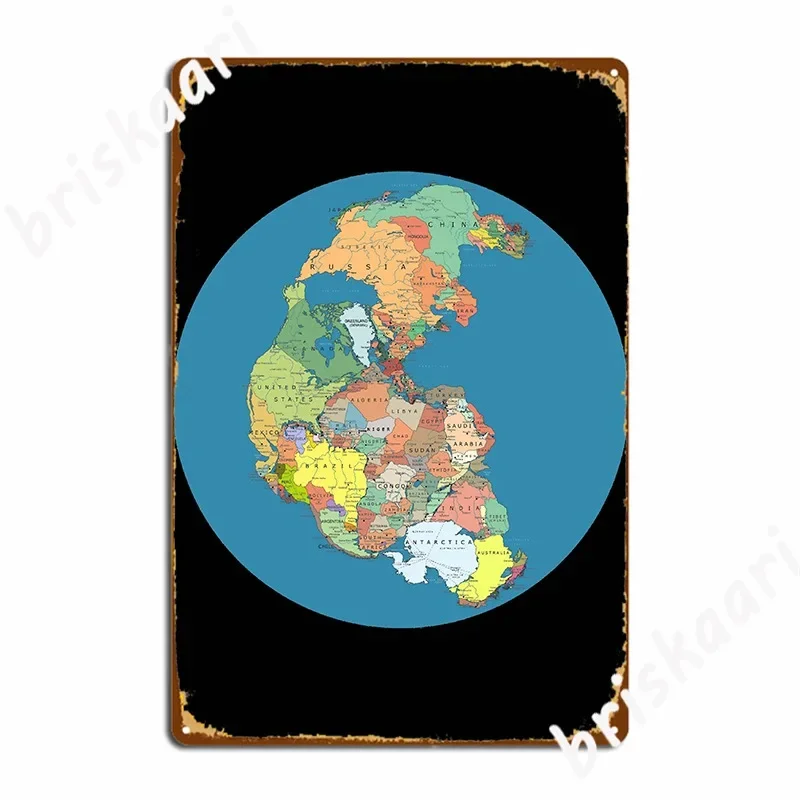 National Pangea Metal Plaque Poster Club Party Club Bar Custom Plaques Tin Sign Posters