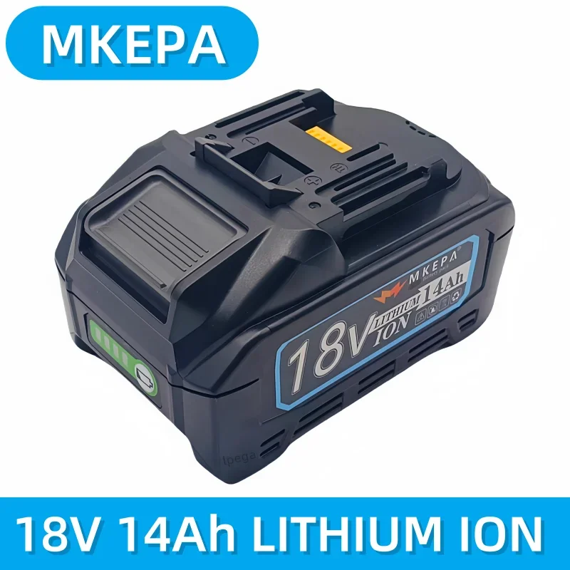 18V 14AH For Makita 18V 21700 Battery  lpega Power Tools Li-ion Replacement LXT BL1850 BL1840 for 18 V Screwdriver with bms