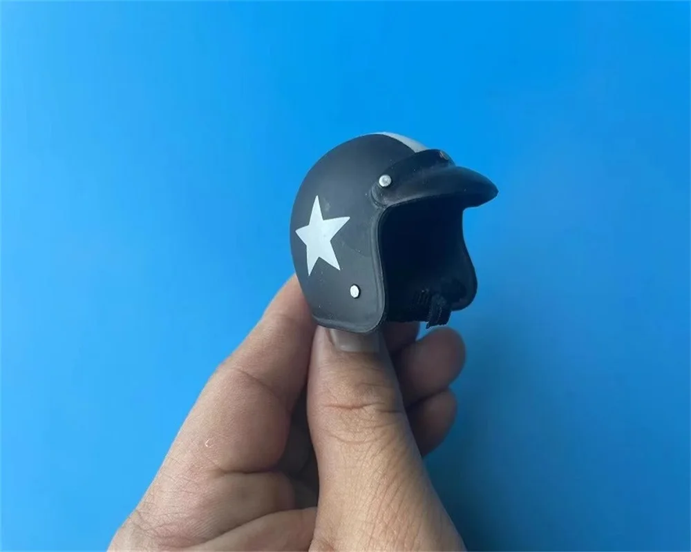 Little 1/6 Soldier Accessories Modern Motorcycle Electric Car Helmet Hat Model Toy For 12'' Action Figure Body In Stock