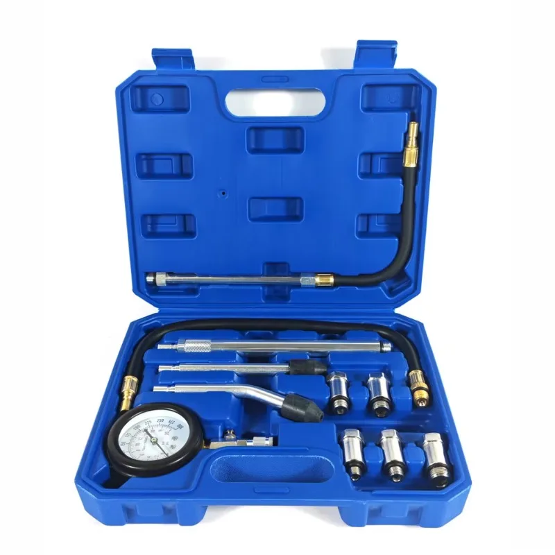 Engine Cylinder Leak Compression Testing Tool Car Engine Compression Tester Adapter Kit Auto Repair Service Equipment