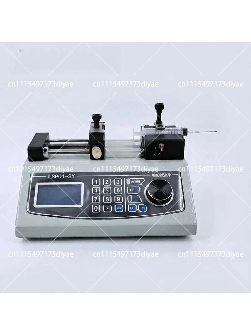 Precision Syringe Propulsion Pump, Anti Static Rotary Pump for Lab Microfluidic Infusion