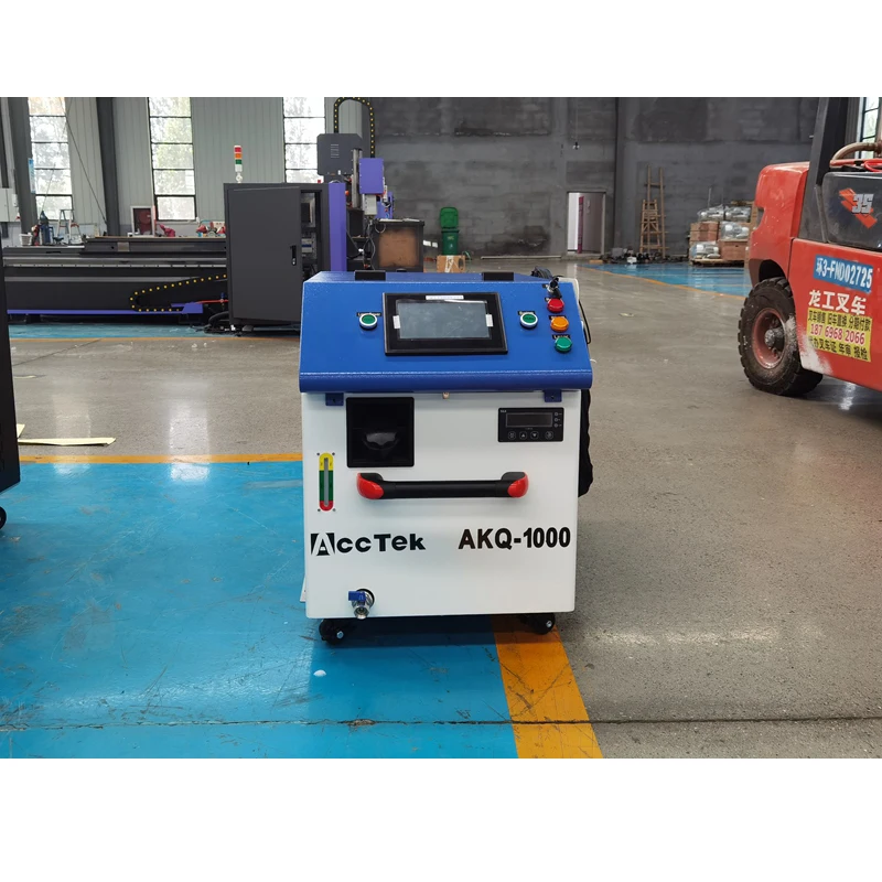 小型ファイバーレーザークリーニングマシン,1000W,1500W,2000W,3000W