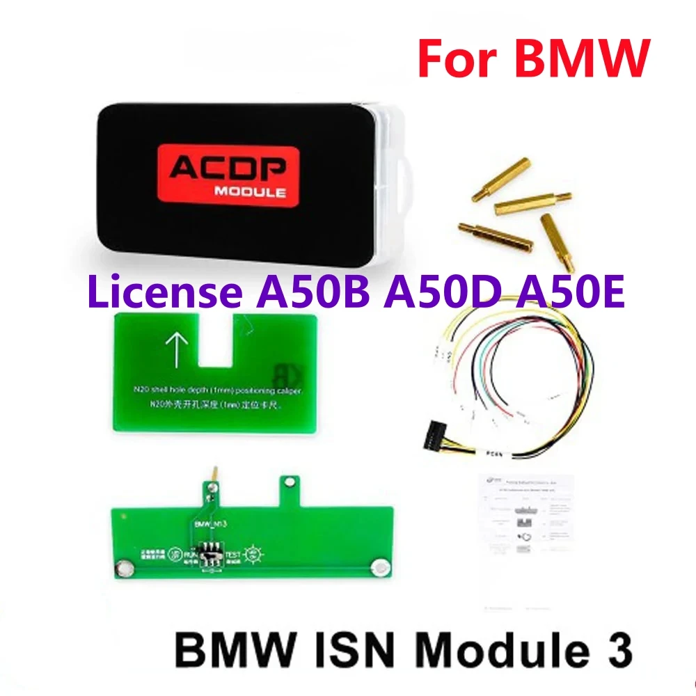 

A++ Yanhua Mini ACDP Module 3 For BMW ISN Module Read & Write B-MW DME ISN Code by OBD All Key Lost with License A50B A50D A50E