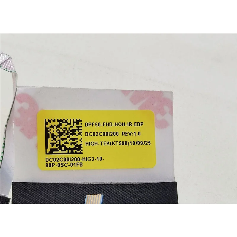 H FOR HP 15-CX 15-CX0058WM DPF50 30-Pin FHD Screen Cable DC02C00I200