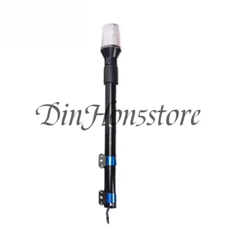 RUTI Outdoor Patrol Electric Bike Motorcycle Rear Pole Light LED Warning 12V Long Pole Red Blue Flashing Warning