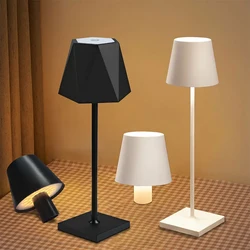 Cordless USB Rechargeable Table Light Touch Switch Desk Lamp for Bedside Hotel Restaurant Bar Club Cafe Atmosphere Night Decor