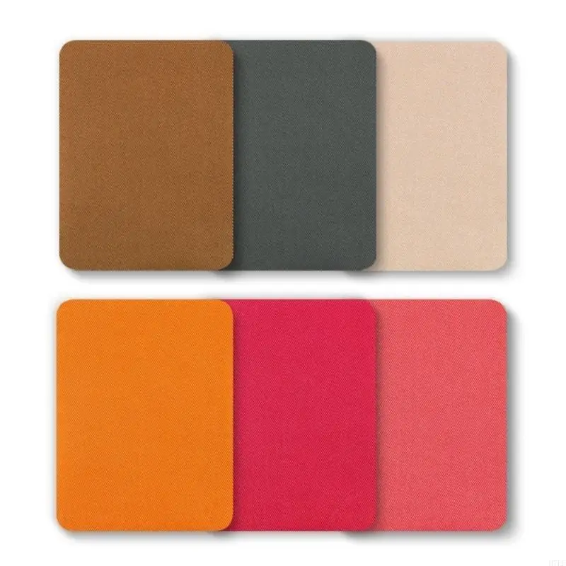 Łata prostokąta łokcia i kolan do szybkich i stylowych napraw na kurtkach koszuli i dżinsów Zestawy do naprawy odzieży H7EF