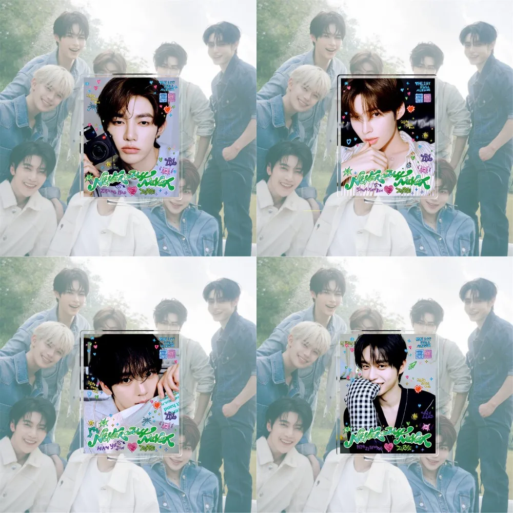 KPOP ZEROBASEONE NEVER SAY NEVER Альбом Акриловая подставка Zhanghao Hanbin Jiwoong Ricky Sweet Модель дисплея Декор для рабочего стола