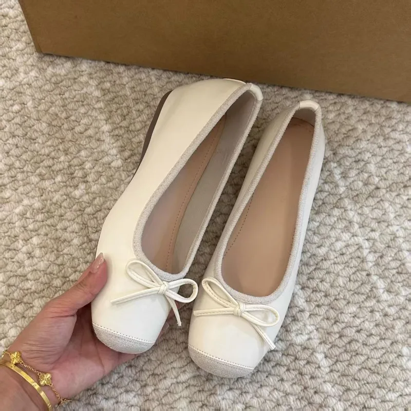 spring-autumn-new-style-bow-buckle-ballet-style-platform-high-heel-square-toe-flat-shoes-for-women-retro-round-toe-shoes