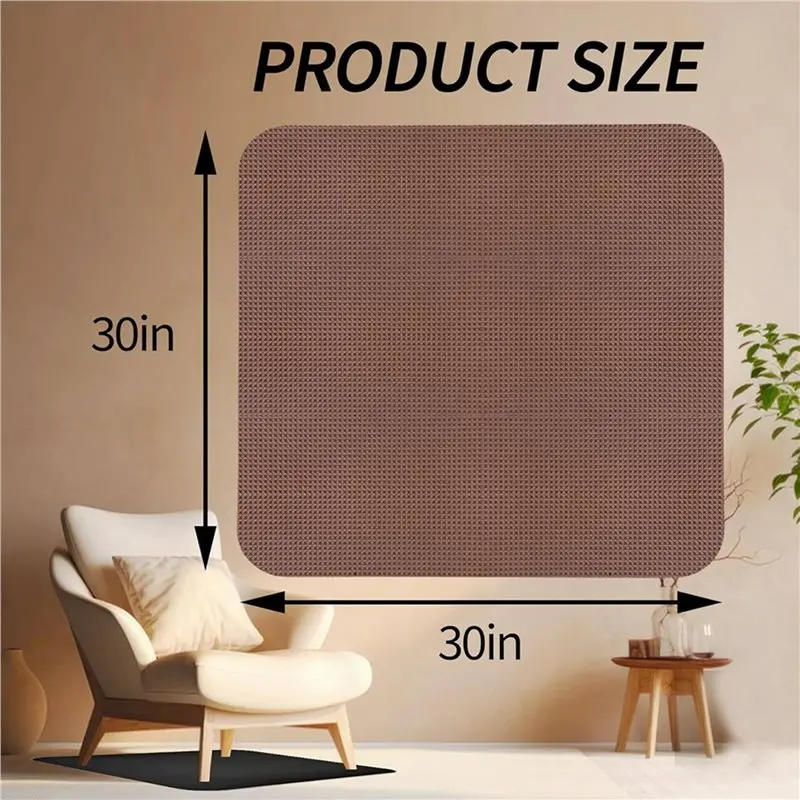 A84X-2X Recliner Pads For Hardwood Floors Non Skid Furniture Gripper Pad Floor,Anti Slide Furniture Pad Floor Protector B