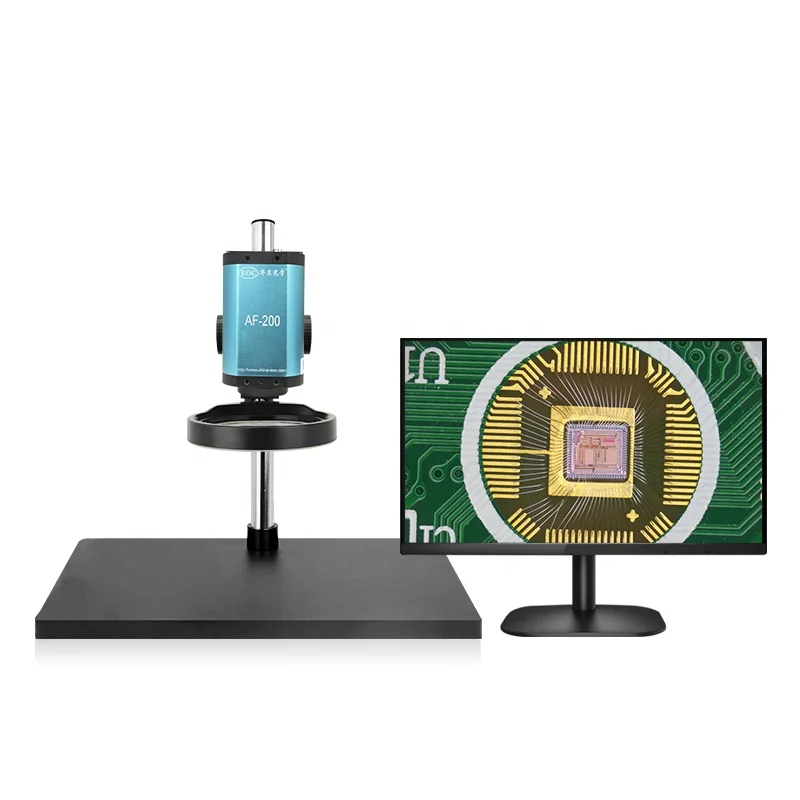 

Microscope Service Industry Electron Auto Focus Autofocus 500 X 500 FOV H-D-M-I Video Digital Microscope Camera Price