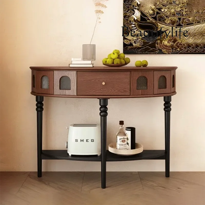 

X Luxury Vintage Console Table Nordic Drawer Trendy Premium Console Table Design Storage Tisch Wohnzimer Living Room Furniture