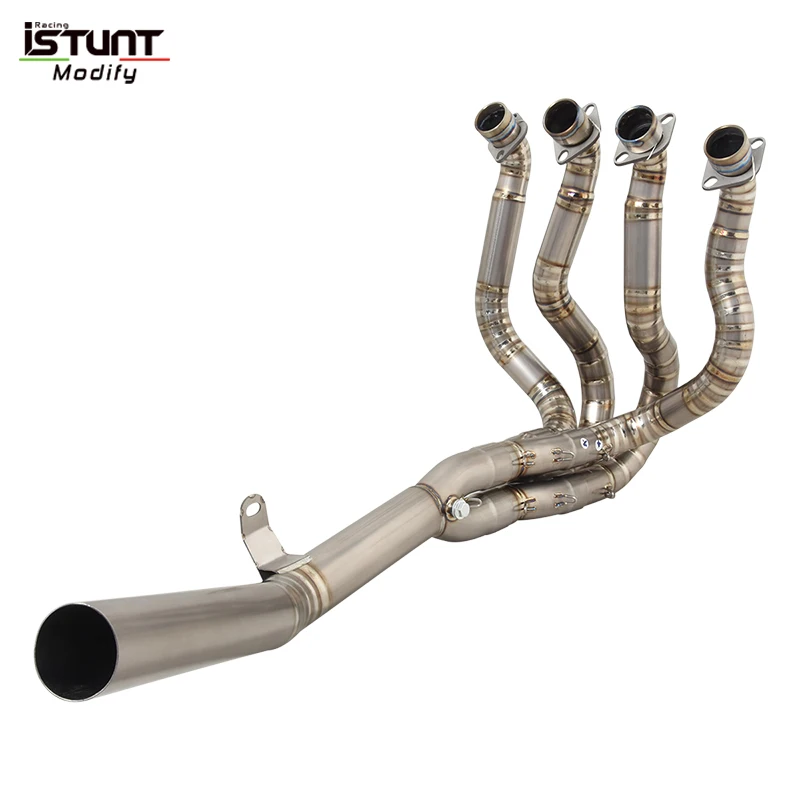 Slip For KAWASAKI ZH2 Z H2 SE 2020 - 2023 2024 Motorcycle Exhaust Escape Modified Connect Original Muffler Front Mid Link Pipe