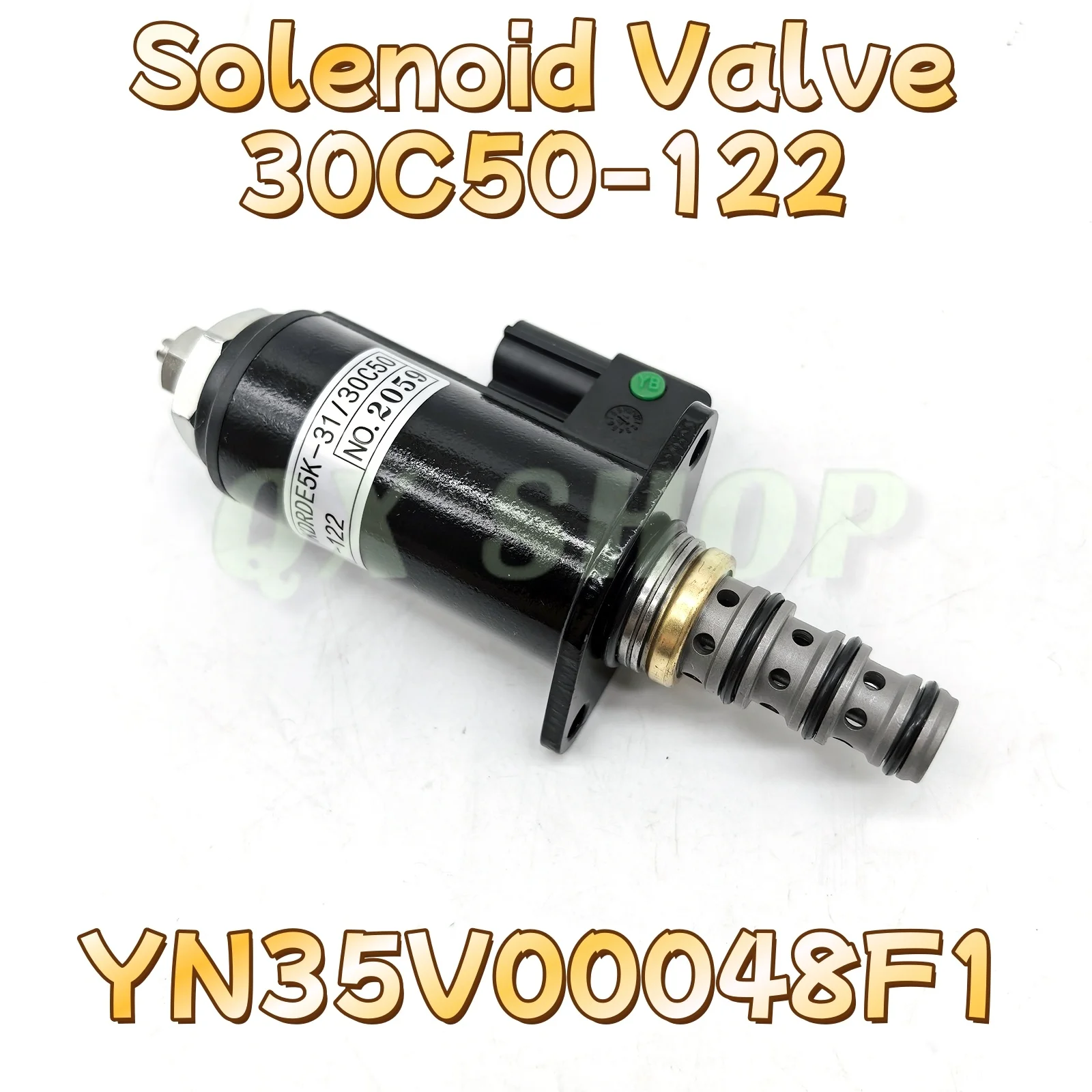 

YN35V00048F1 Гидравлический пропорциональный электромагнитный клапан для экскаватора Kobelco SK200-8 SK200-6E SK250-8 SK350-8 KDRDE5K-31/30C50-122