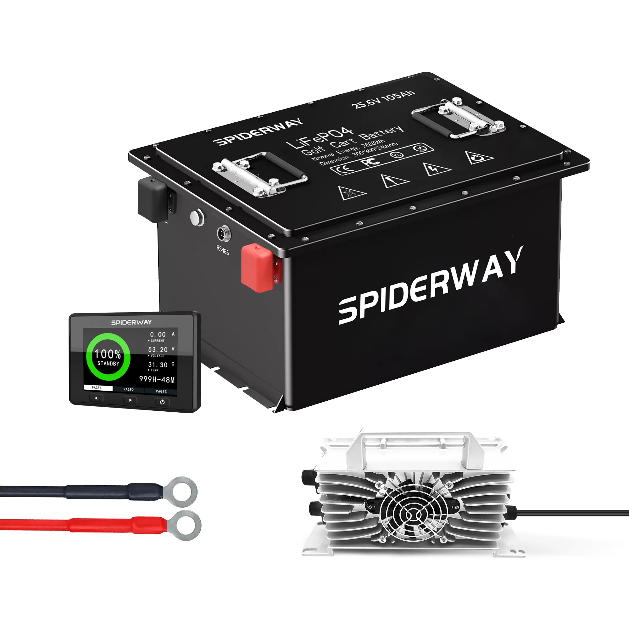 24V(25.6V) 105Ah Li… - image