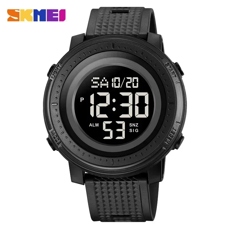 

SKMEI 2215 Casual Countdown Digital Sport Back Light Watches Men Waterproof Stopwatch Mens Wristwatch Alarm Clock reloj hombre