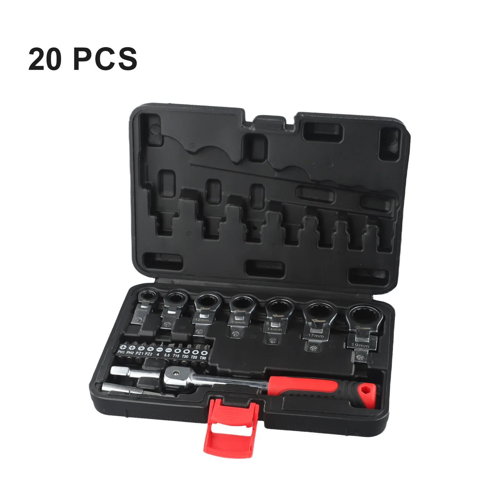 Set Ratchet Wrench Changeable Compact Exquisite for flex Head Lightweight Screwdriver Study Tools for torx Long Lasting