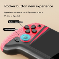 2025-3C Handheld Video Game Console 500 in 1 3.5inch Retro Arcade Childhood Nostalgia Game Console for Kids Children Red Blue