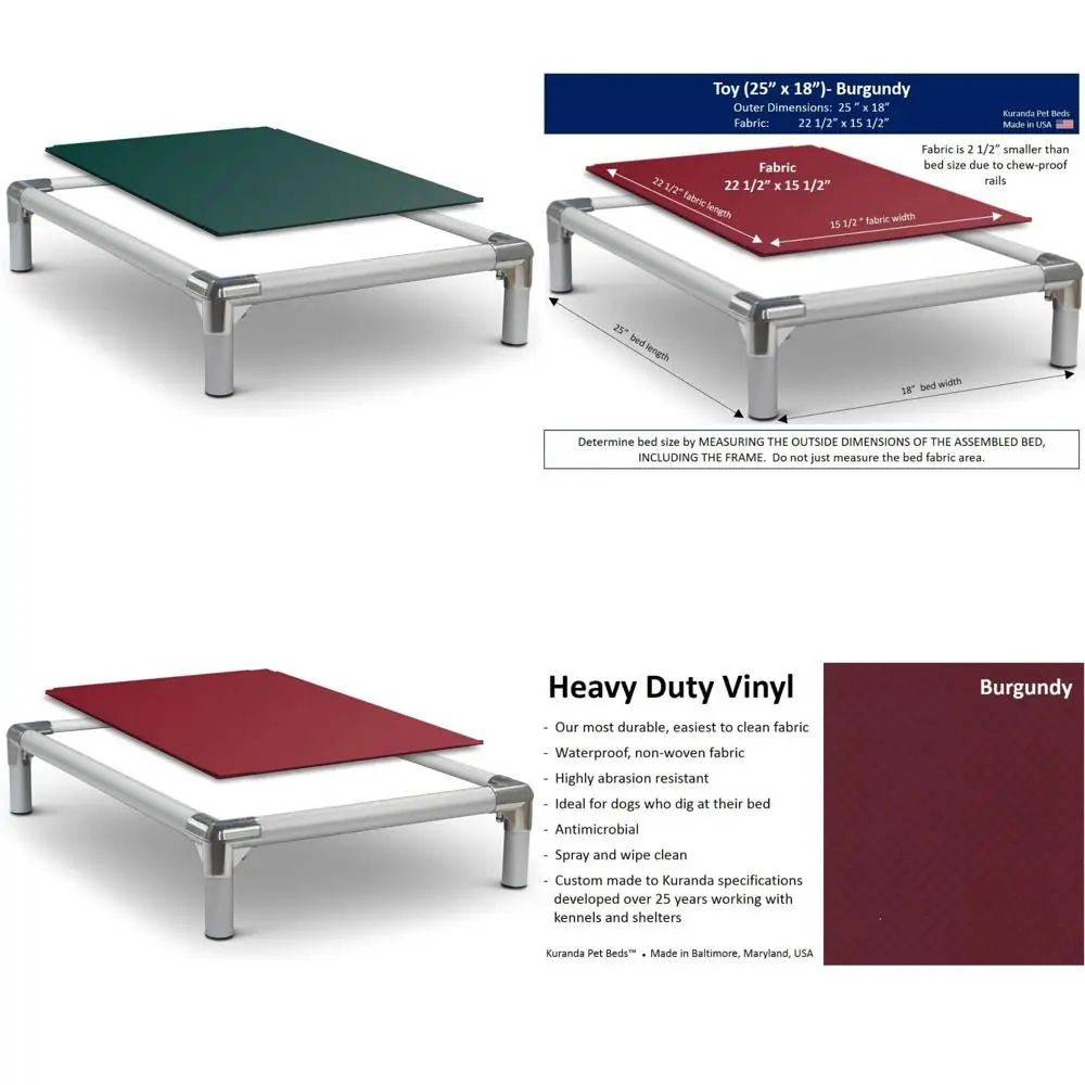 

large forest-patterned vinyl replacement fabric for pet furniture, 44" x 27"