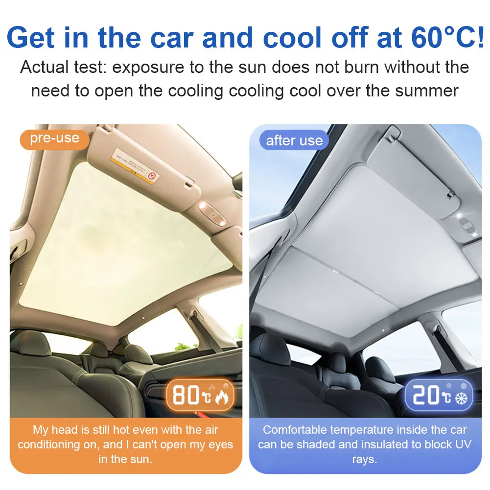 

Солнцезащитный козырек на переднее и заднее крыше с защитой от ультрафиолета, переднее и заднее стекло, навес на крыше для Tesla Model 3 2024, аксессуары