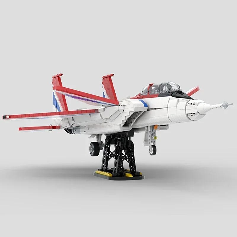 Moc Building Bricks Fighter Model NF-15B Research Aircraft Technology Modular Blocks Gifts Christmas Toys DIY Sets Assembly