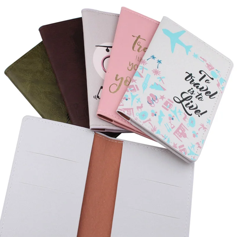 2022 New Cover Travel Passport Cover Card Case Women Men Travel Credit Card Holder Travel ID&Document Passport Holder