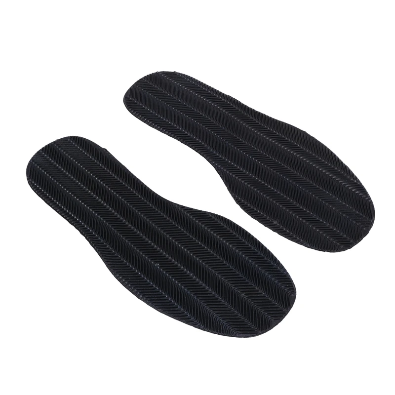 1 Pair DIY Stick On Full Soles Heel Palm Shoe Repair Anti-Slip Grip-rubber Pads - 29X11.5X0.2Cm