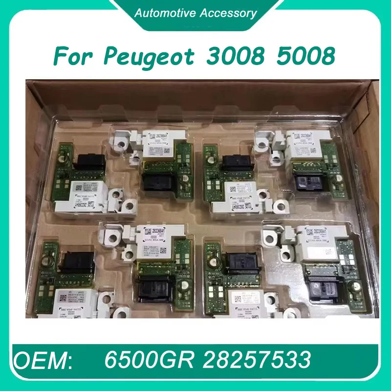 

6500GR 28257533 Автомобильный блок предохранителей, модуль напряжения, датчик батареи для Peugeot 3008 5008 308SW 308CC RCZ Citroen C4 Picasso 28236841