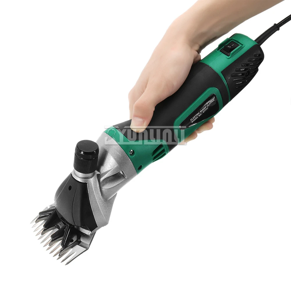 110v-240v Hair Clipper Shearing Kit 13 Teeth Electric Wool Shears Sheep Pet Goat Hair Scissors Horse Pet Animal Shearing