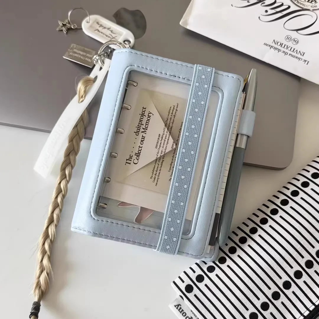 A7 прозрачная обложка для ноутбука, переплет для звездной карты, фотоальбом, мягкая искусственная кожа, портативный блокнот с расписанием