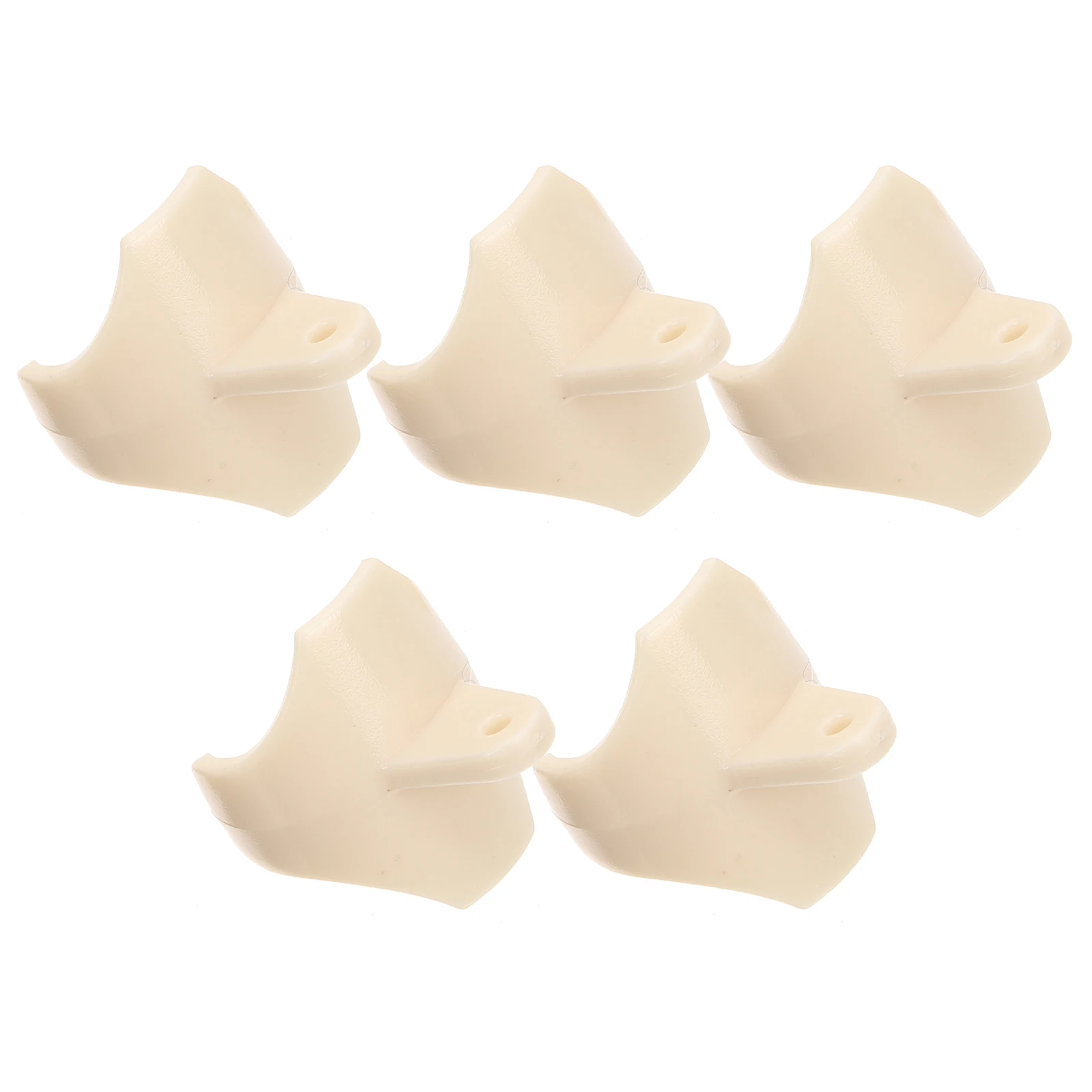 

5pcs Recorder Thumb Rest Cover ABS Comfortable Wear Resistant Long Lasting Easy Install Clarinet Finger Protector Accessories