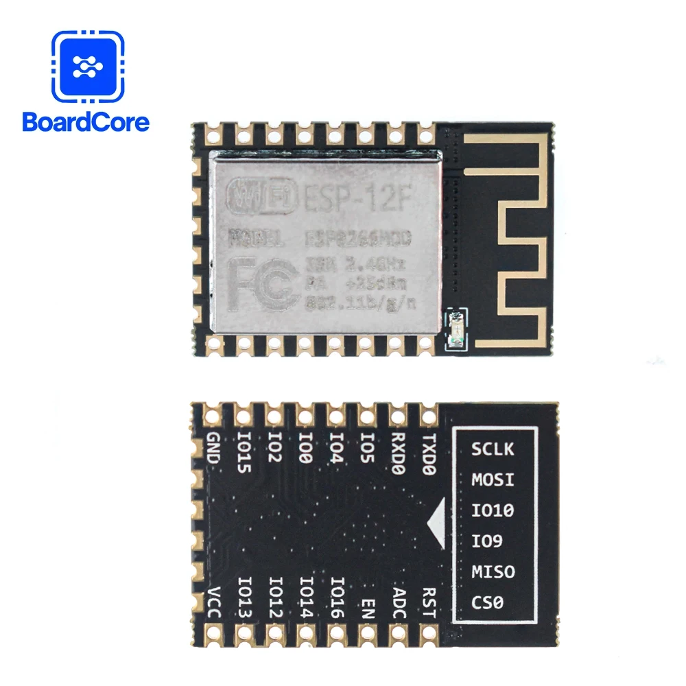 1PC ESP8266 ESP-12F Serielle WIFI Modul Mikrocontroller 802,11 N Wireless Transceiver Remote Port Netzwerk Modul