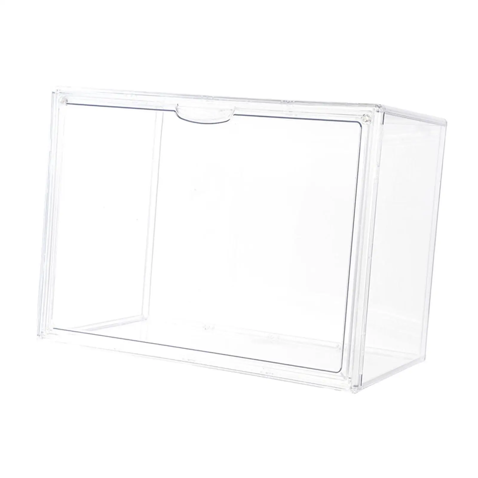 Clear Display Case Transparent Organizer Box for Home Indoor Living Room