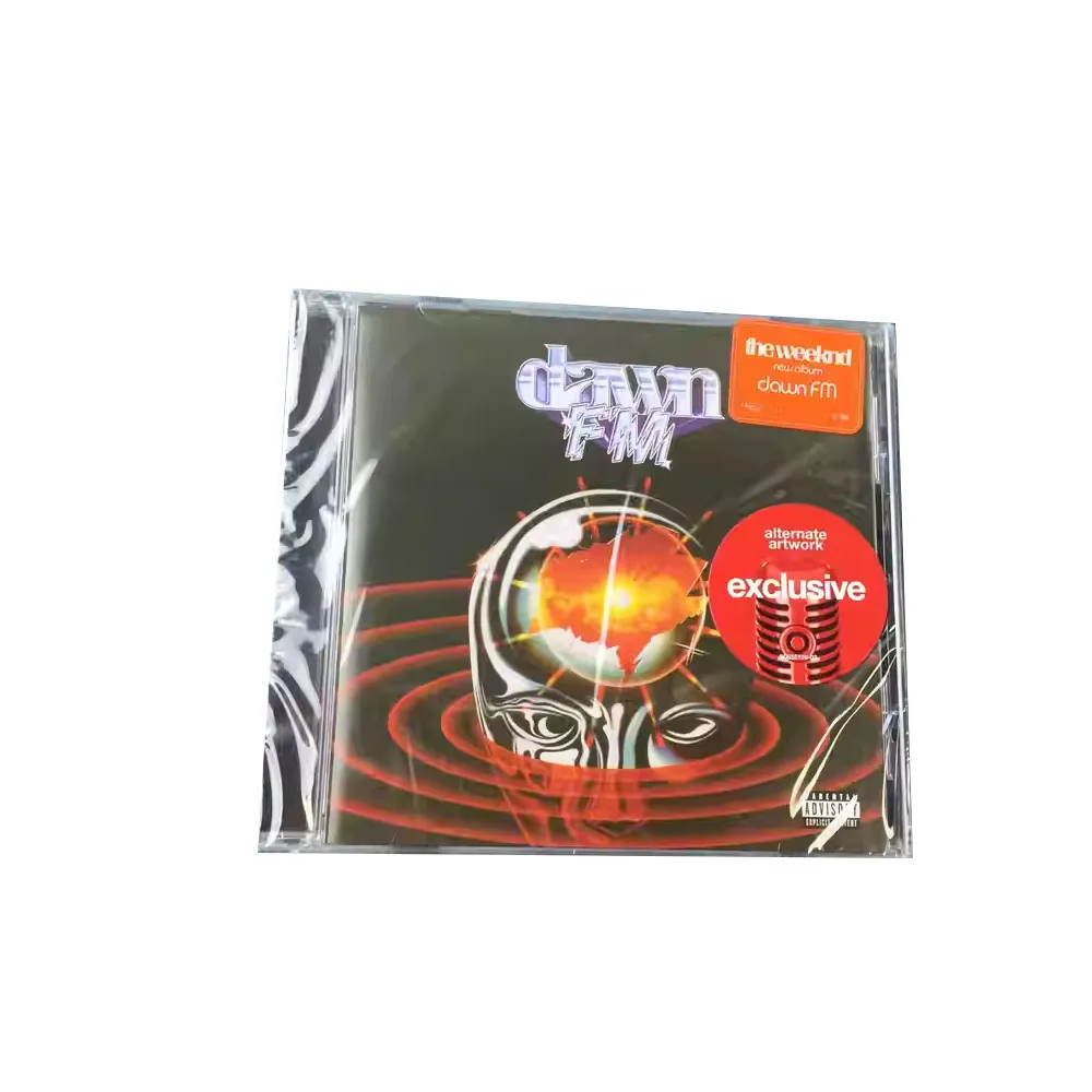 CD The Weeknd Dawn FM, qui combine le disco, la new wave et d'autres styles rétro, est la poursuite de l'exploration du son du Weeknd.