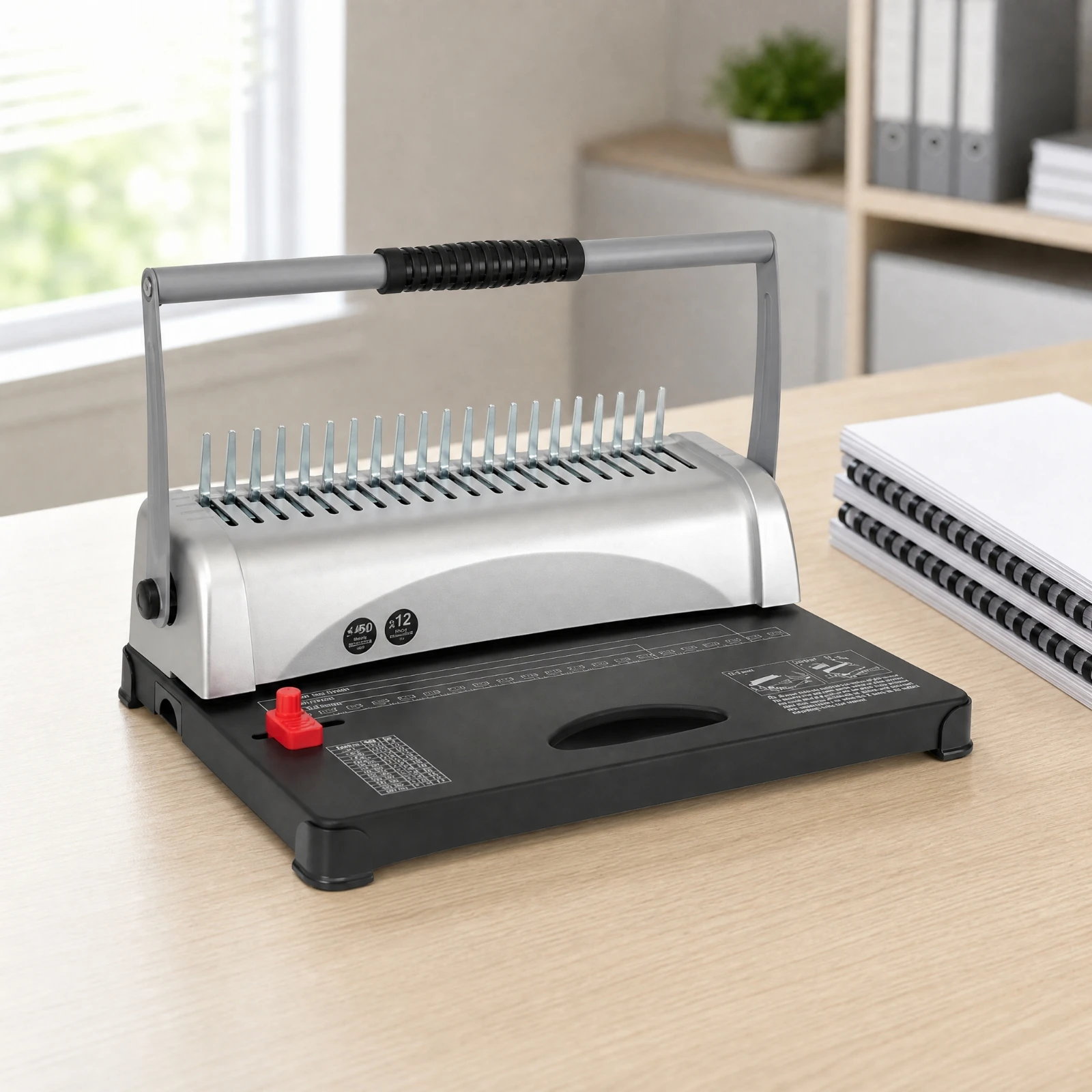 Mesin Penjilid Sisir 21 Lubang - Binding Machine Comb ulasan dan harga