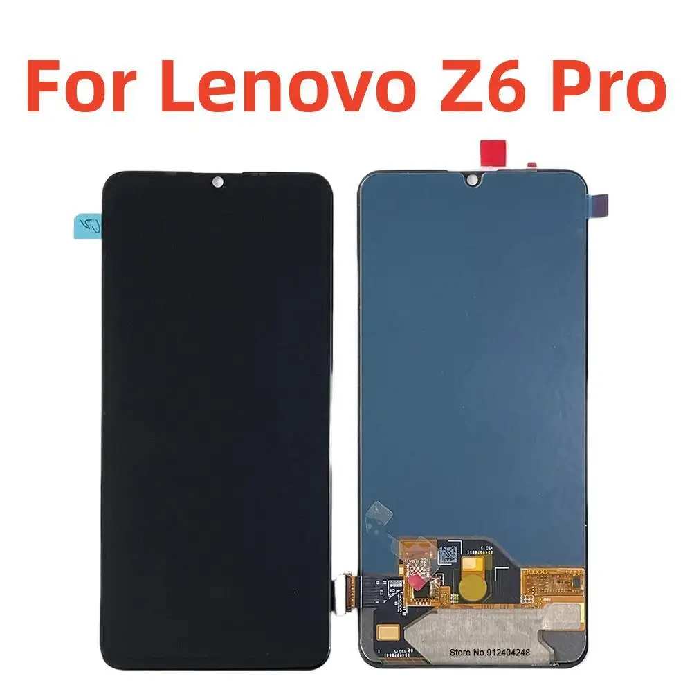 

6,39 "Оригинальный ЖК-дисплей для Lenovo Z6 Pro Z6Pro L78051 L78121, ЖК-дисплей с рамкой, сенсорный экран, дигитайзер в сборе, замена