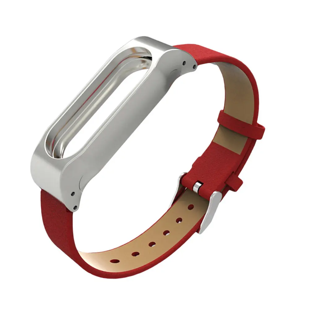 

Premium Cowhide Strap for 2 Red Stylish Skin-Friendly Replacement Band for Daily Wear Comfort Fit