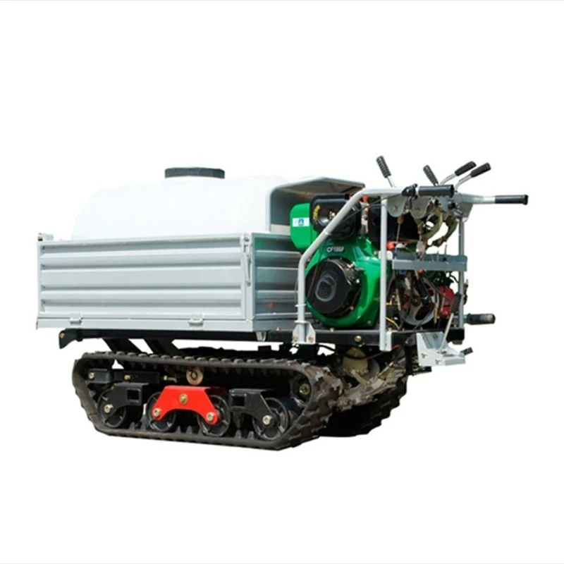 Agricultural self-propelled crawler spray sprayer mountain transporter