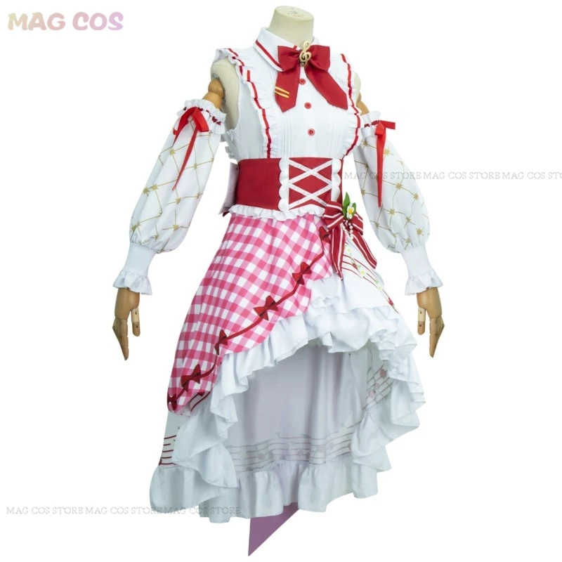 Anime Aardbei Mikuo 15e Verjaardag Cosplay Kostuum Mikuo Pruik Mooie Lolita Jurk Vrouwen Halloween Uniform Feest Verkleedkleding