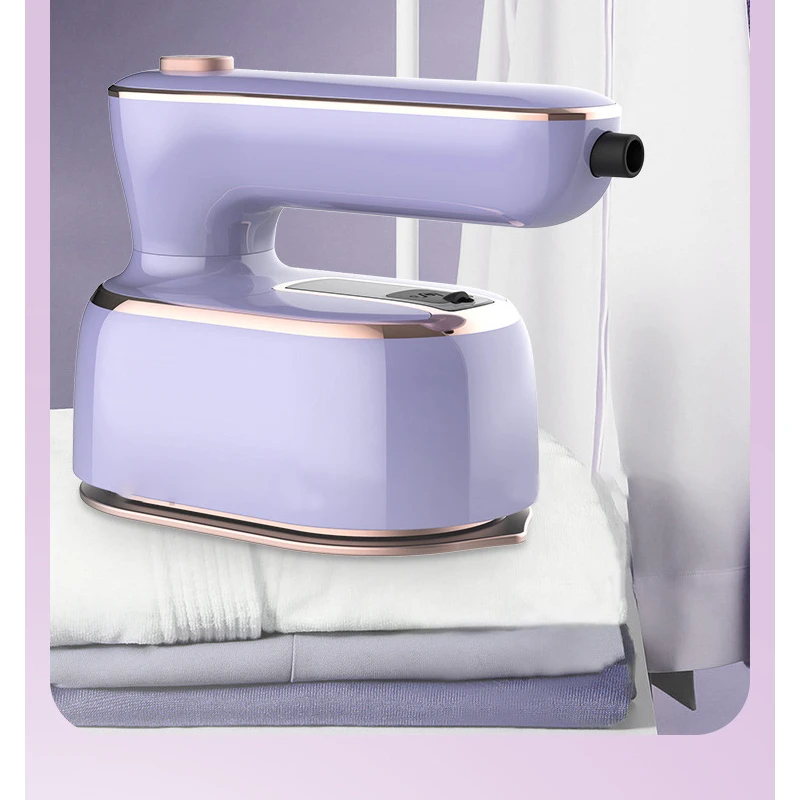 مكواة بخار محمولة بقوة 1000 وات، مكواة بخار سريعة الحرارة لمدة 20 ثانية للملابس والسيارات والمنزل والسفر وخيارات OEM المحمولة المتاحة