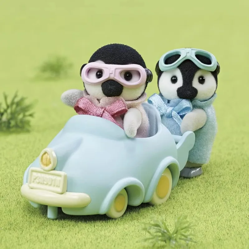 

Sylvanian Families original accessories clothes furniture houes playing house simulation Penguin car toy doll