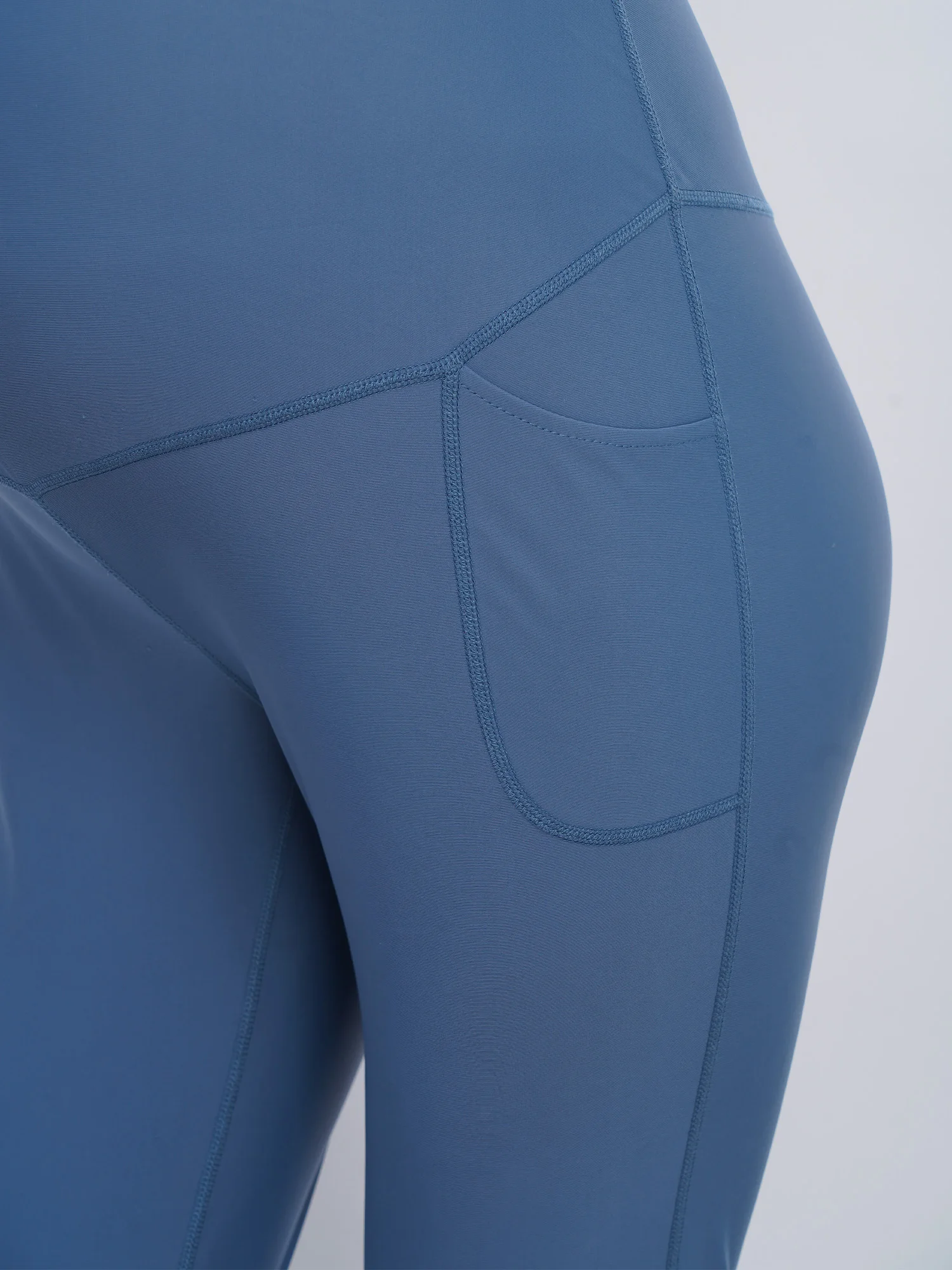 Maternity Yoga Leggings Over The Belly Stretchy Casual Bell-bottom Pants with Pockets for Daily Work Sports Workout Homewear