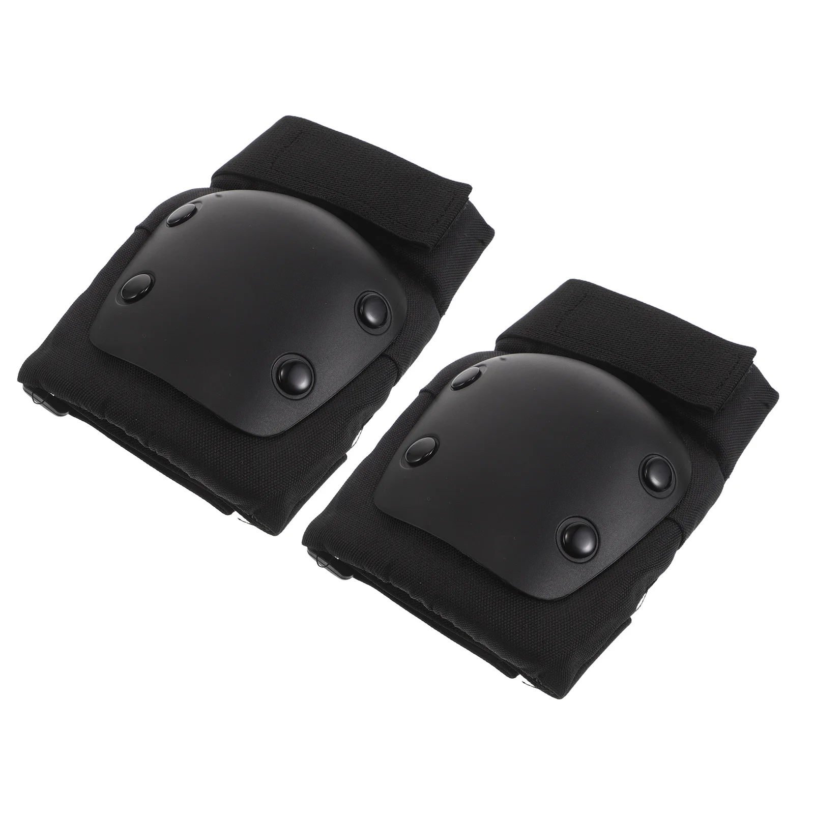 1 Para Czarnych Nakolanników dla Dzieci i Młodzieży, Ochraniacze na Łokcie do Jazdy na Deskorolce, Rolkach, Rowerze, Narciarstwa, Jazdy na Łyżwach, Sportów na Świeżym Powietrzu