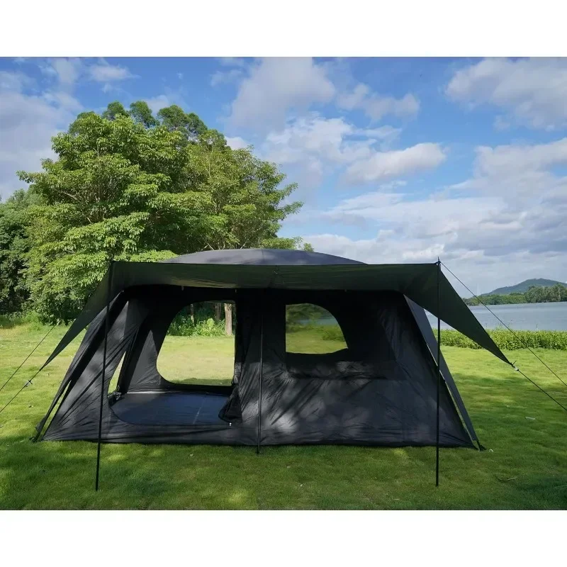 

Outdoor Camping Tent Waterproof Double Layer 3 Season Family Travel Hiking Tents Glamping Camping Travel Trekking