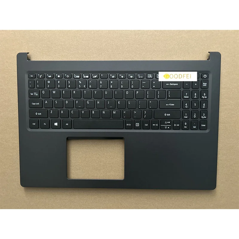 

New Original For Acer Aspire A315-22 Notebook Keyboard Black Palmrest Upper Case C Cover Housing Accessories 6B.HE3N8.001