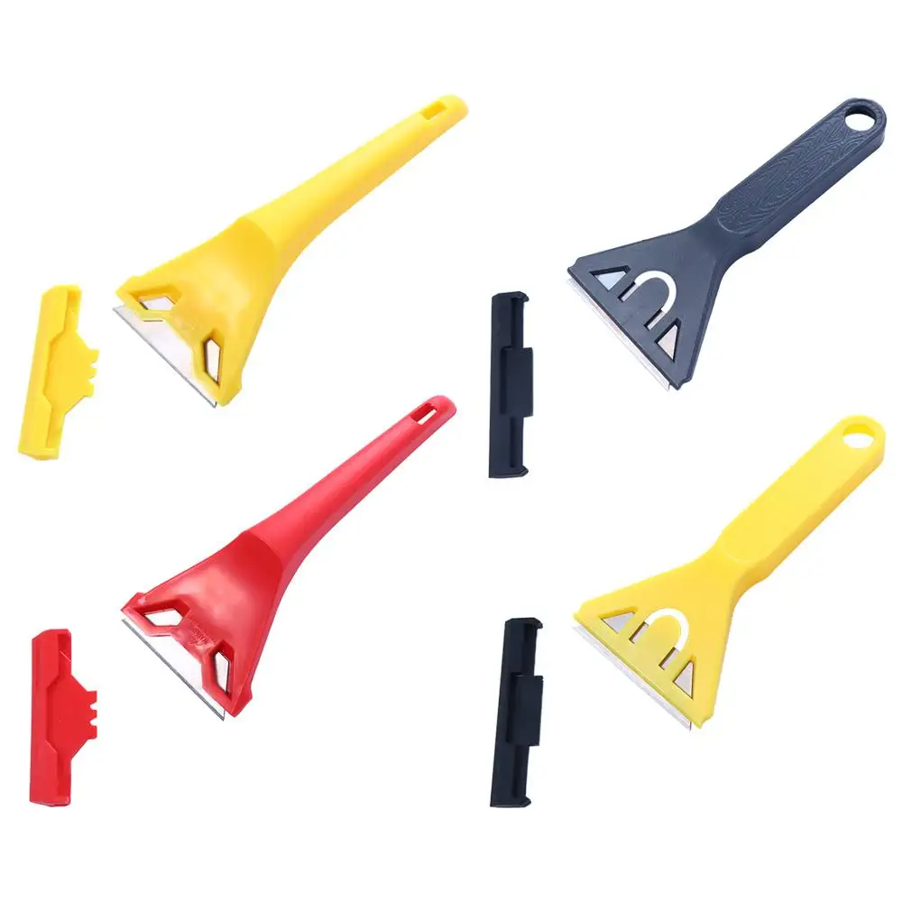 Portable 1 pcs Hand Tools Beauty Seam Long Handle Scraper Tool Cleaning Shovel Plaster Trowel Glass Scraper
