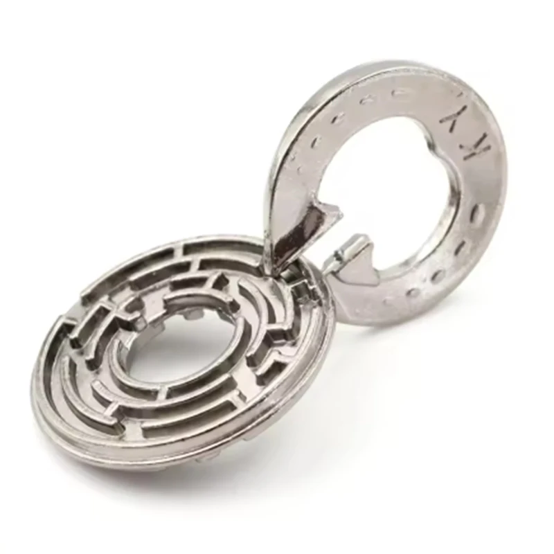 

Maze Lock Brain Teaser Puzzles Magic Mind Challenge Unlock Interlocking Games IQ Smart Logic Test Toys Kids Educational Gifts