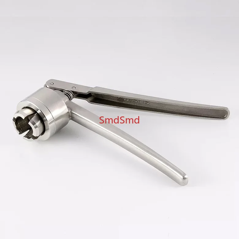 SUS304 Manual Vial Crimper 8/11/13/15/20mm Hand Sealing tool For Crimping Flip Off Cap bottle Clamp Pliers