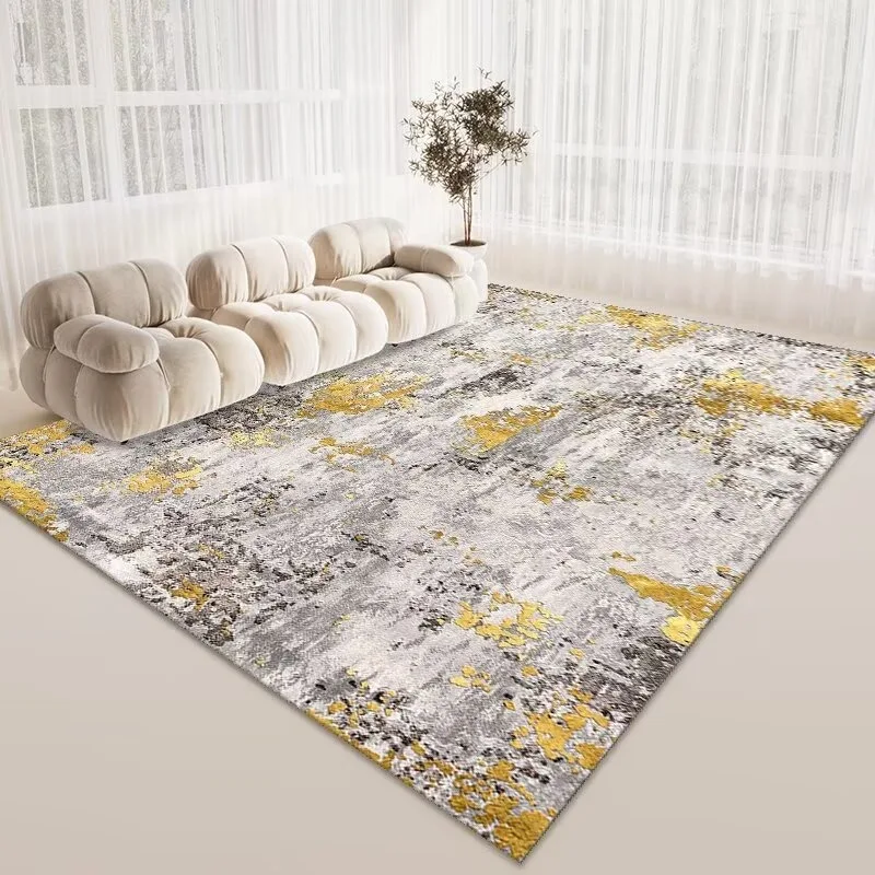 

Abstract Simple Decoration Home Bedroom Rug Large Area Sofa Classics Carpet in The Living Room Decor Non-slip Table Foot Mat